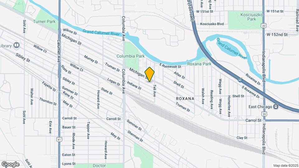 1333 Truman St Mapa y Detalles de la Ubicación