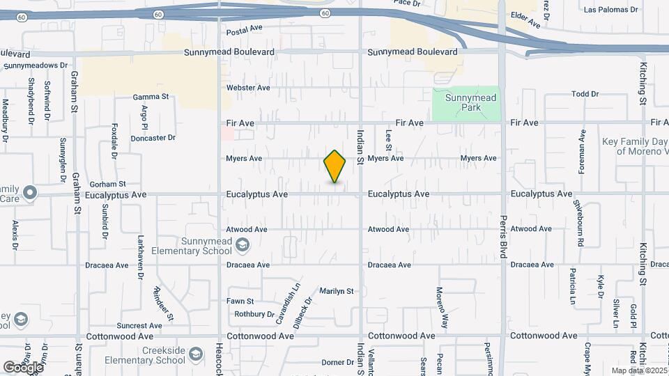 24426 Eucalyptus Ave Map and Location Details