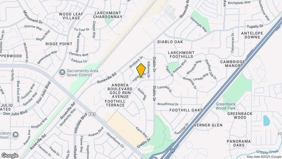 5443 Andrea Blvd Map and Location Details