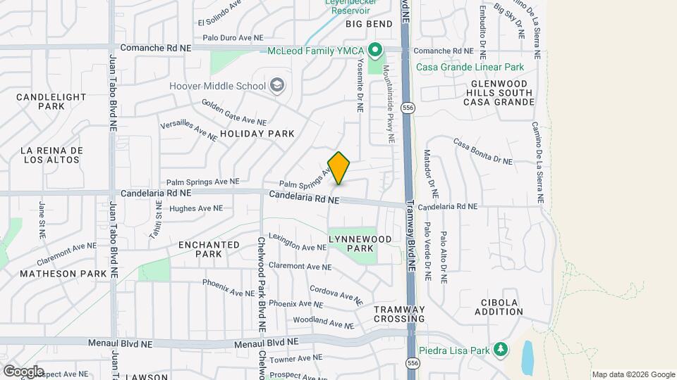 12208 Victoria Falls Dr NE Map and Location Details