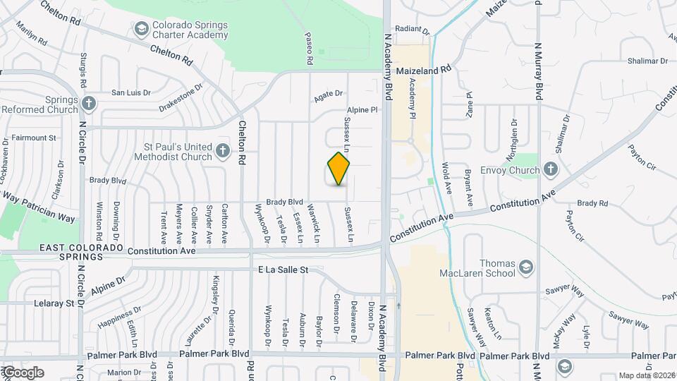 2010 Lander Cir Map and Location Details