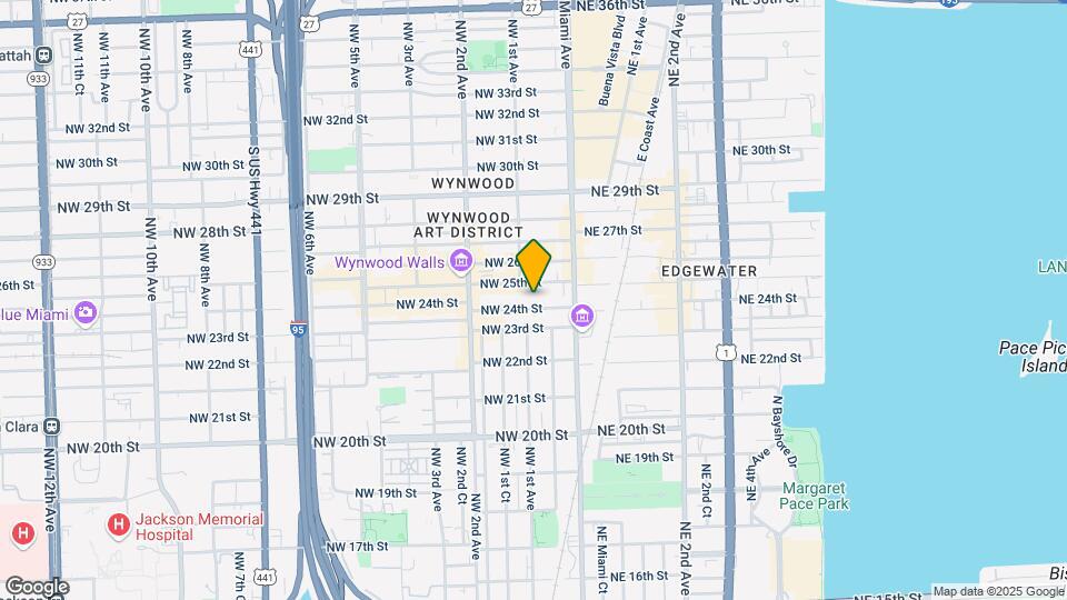 87 NW 24th St, Unit B1 Mapa y Detalles de la Ubicación