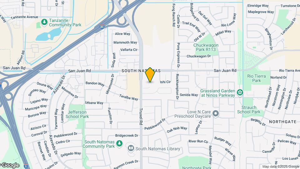 Natomas Village Apartments Map and Location Details