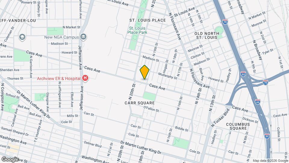 Murphy Park Apartments Map and Location Details