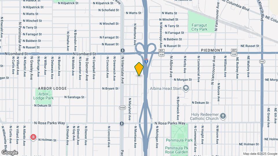 1242 N Morgan St Map and Location Details