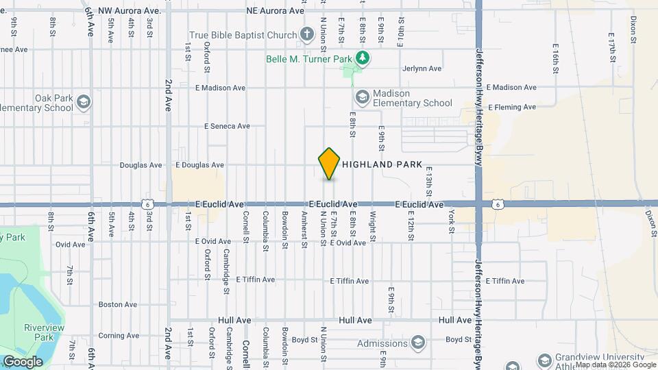 3620 E 7th St Map and Location Details