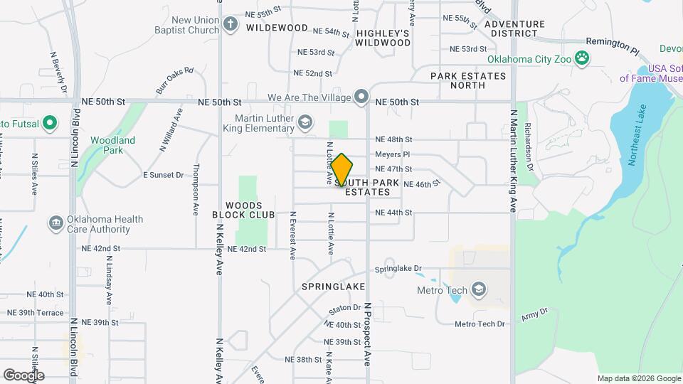 1308 NE 45th St Mapa y Detalles de la Ubicación