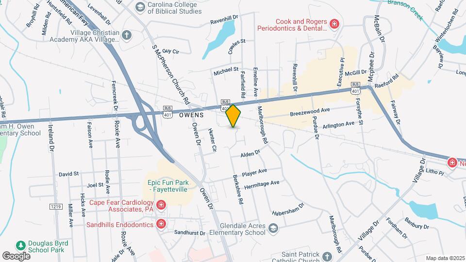 1032 Ancestry Dr Map and Location Details