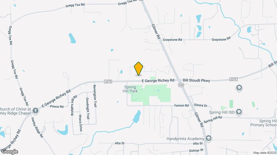 2411 East George Richey Road Map and Location Details