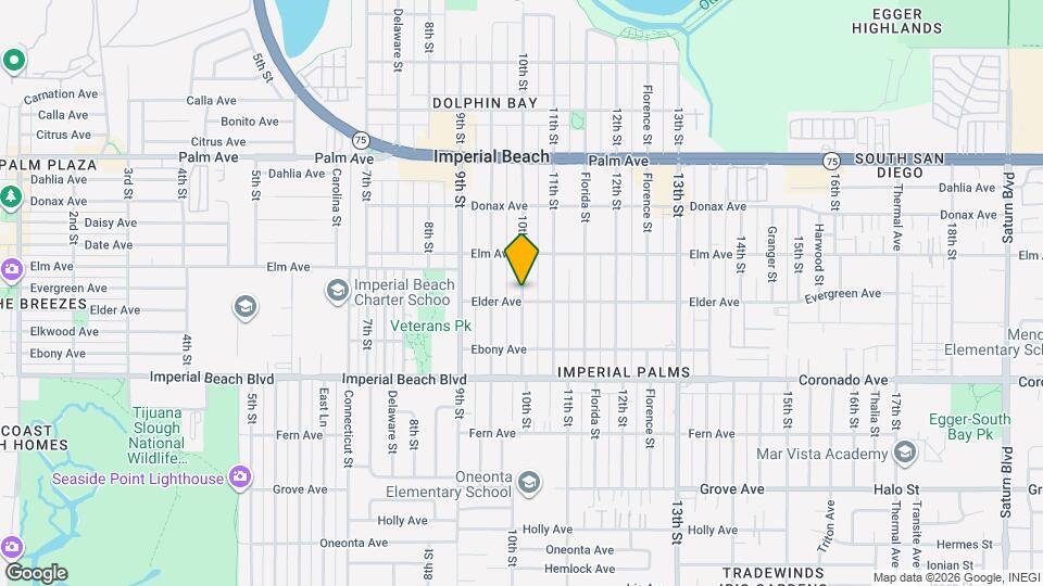 968 10th St Map and Location Details