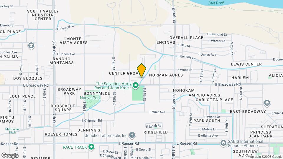 1341 E Pueblo Ave Map and Location Details