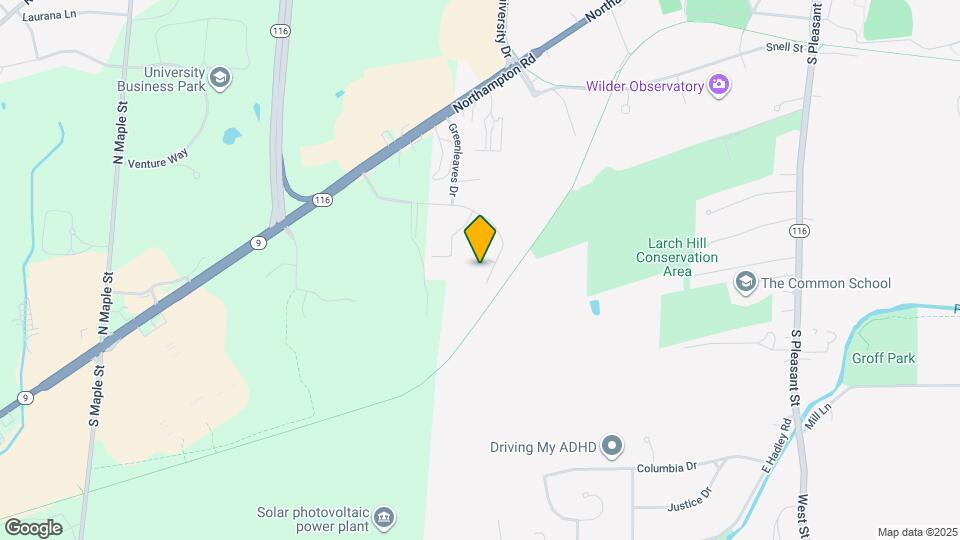 25 Greenleaves Dr Map and Location Details