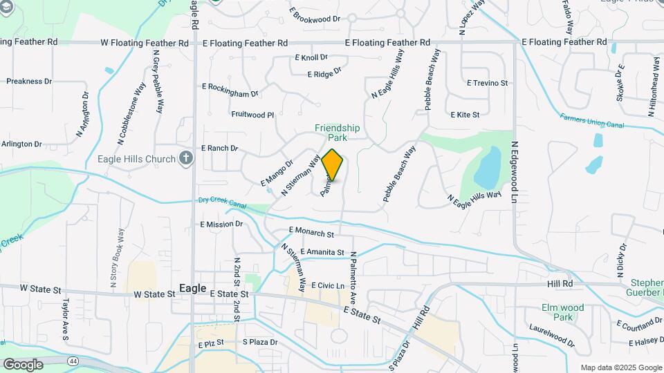 641 N Palmetto Dr Map and Location Details