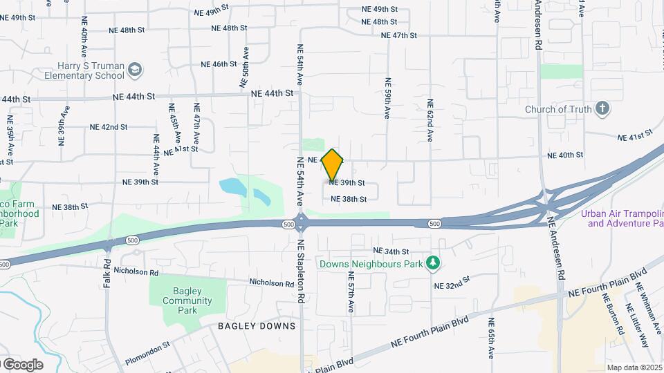 5513 NE 39th St Map and Location Details