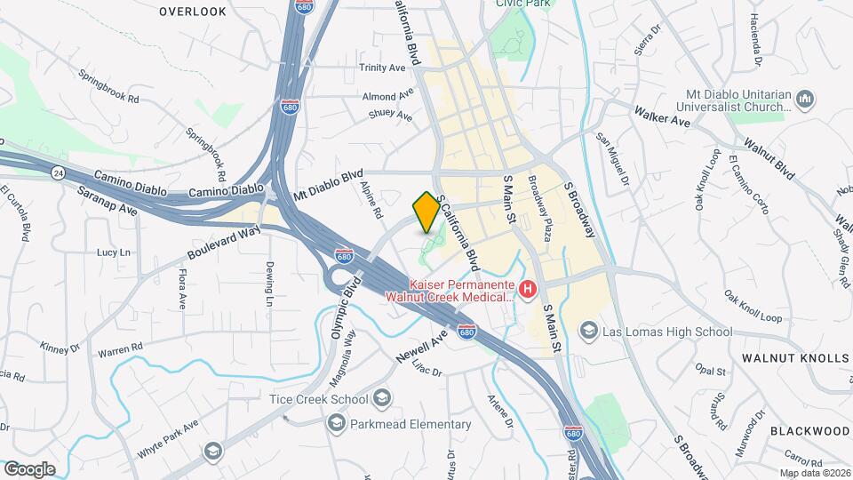 1800 Alma Ave Map and Location Details