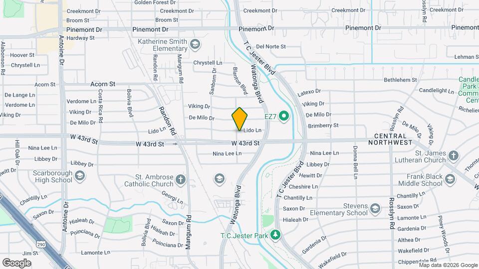 4421 Lido Ln Map and Location Details