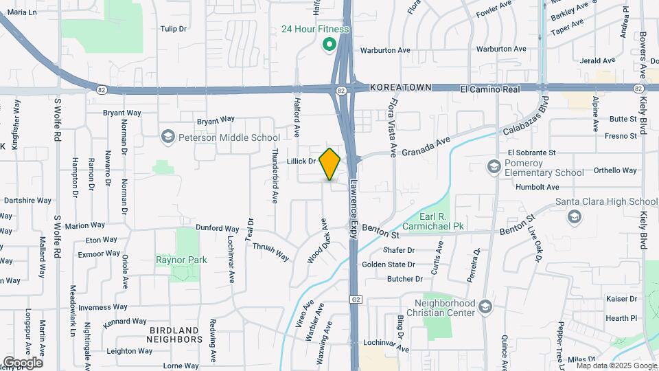 3690 Peacock Ct Map and Location Details