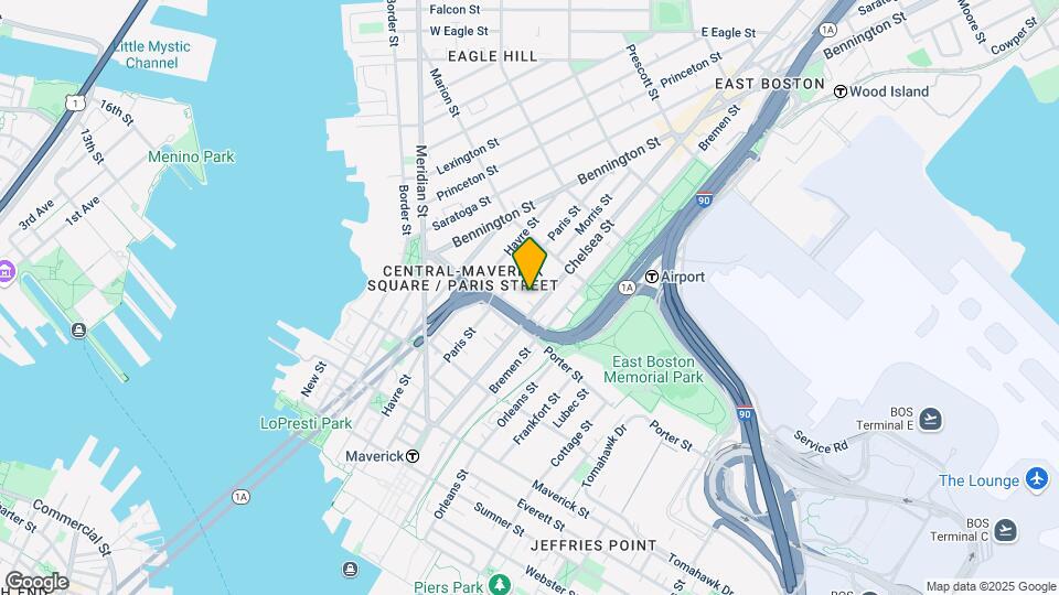 1 Chelsea Ter, Unit 1 Map and Location Details