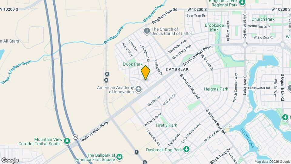 5387 W Bowstring Way Map and Location Details