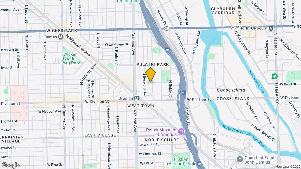 1252 N Greenview Ave, Unit M05B Mapa y Detalles de la Ubicación
