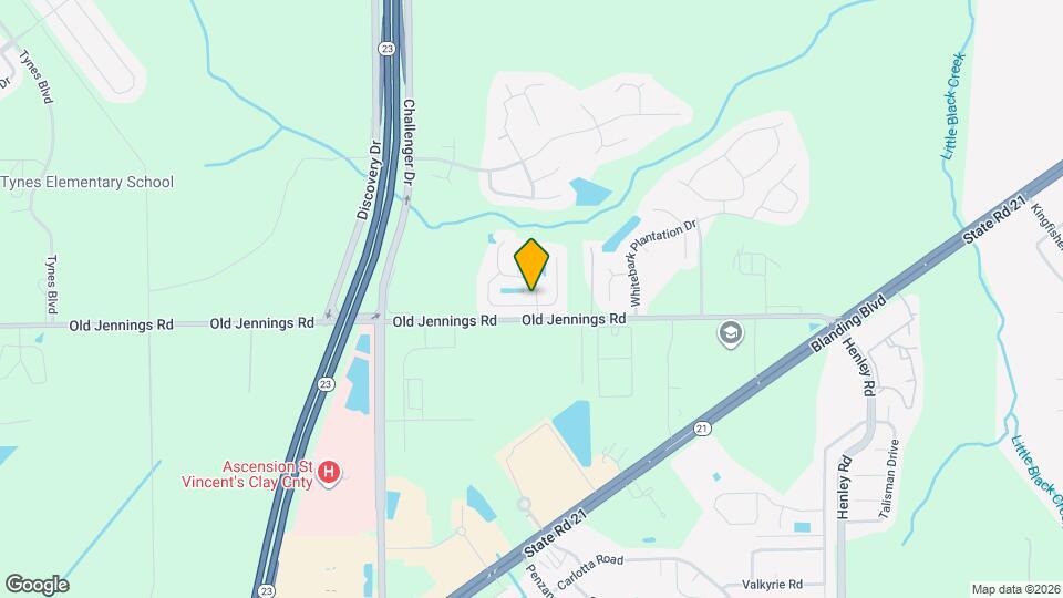 1170 Summer Springs Drive Map and Location Details