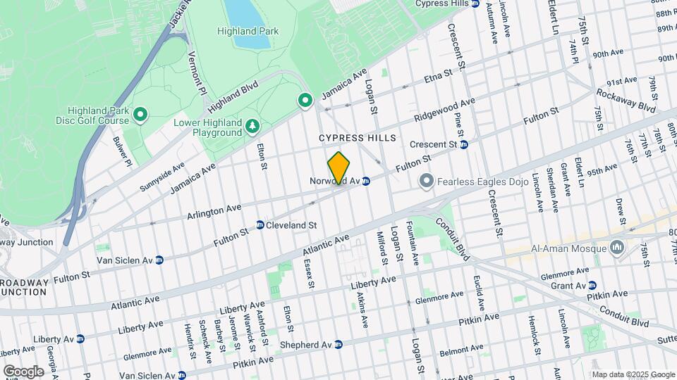 3093 Fulton St Map and Location Details