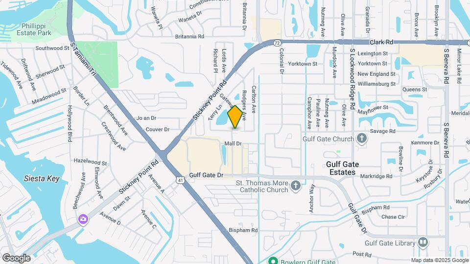 6377 Gateway Ave Map and Location Details