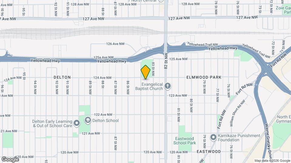 12337-12385 85 St NW Map and Location Details