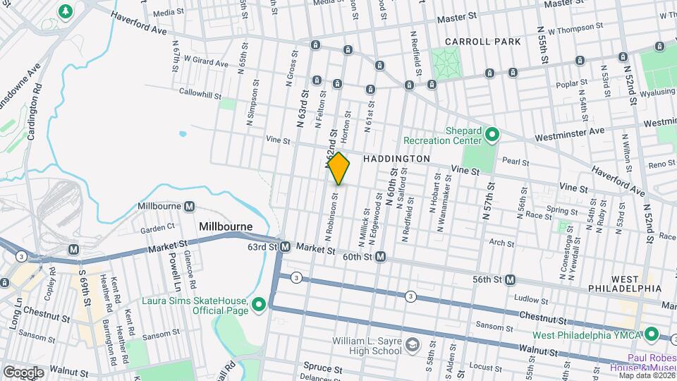 155 N Robinson St Map and Location Details
