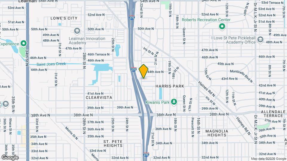 2175 43rd Ave N Map and Location Details