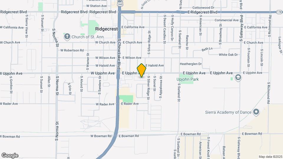 237 E Upjohn Ave Map and Location Details