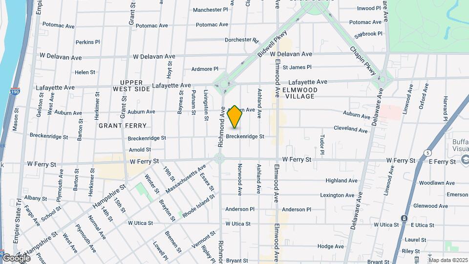 558 Breckenridge St Map and Location Details