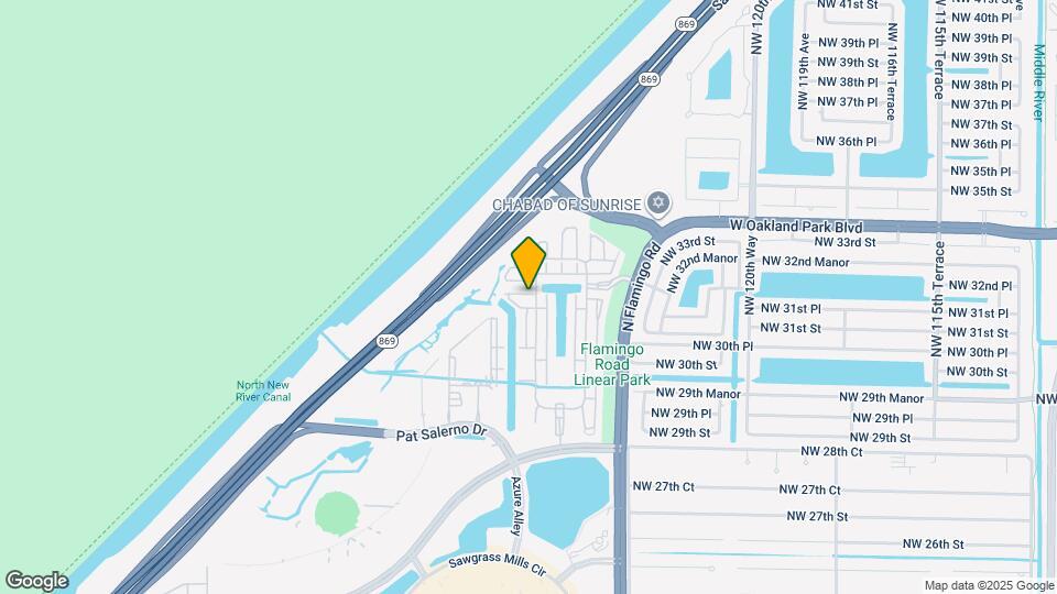 12620 NW 32nd Ct Map and Location Details