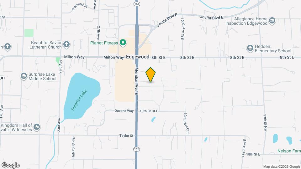 10307 11th St E Map and Location Details