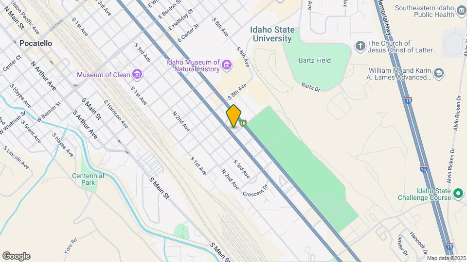 1358 S 4th Ave Map and Location Details