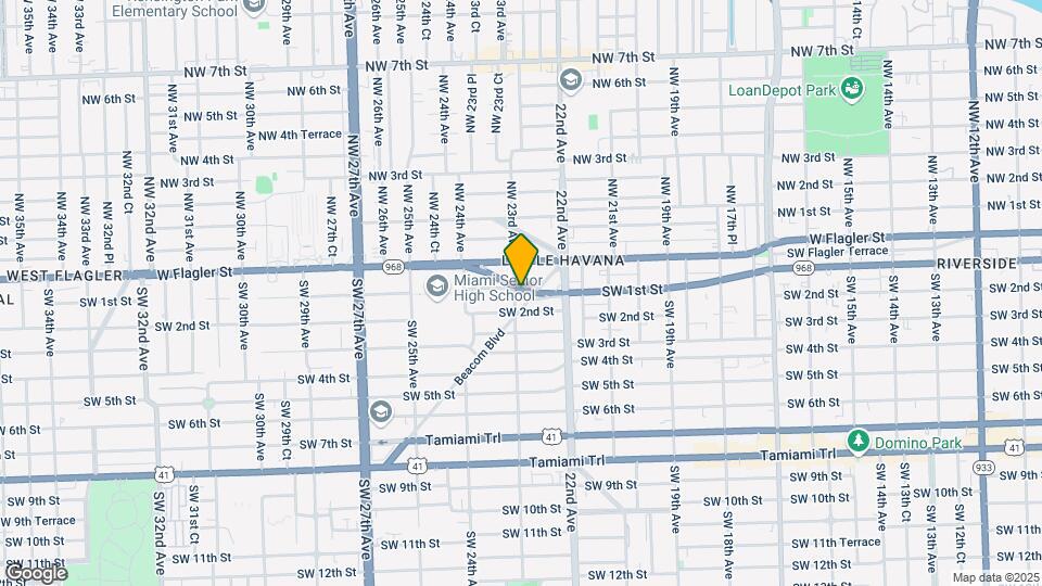 2298 SW 1st St Map and Location Details