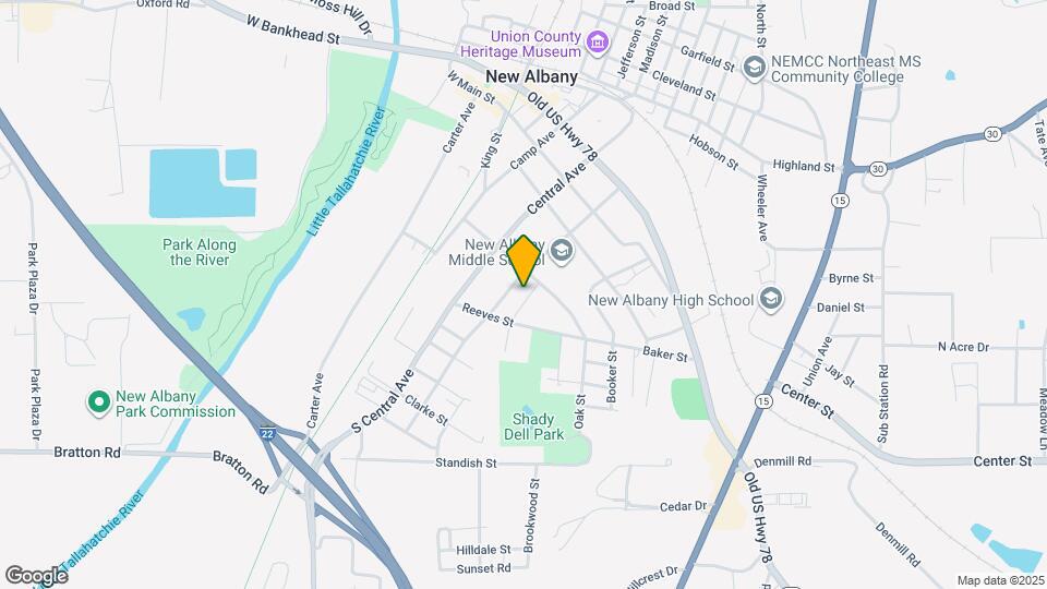 407 2nd St Map and Location Details