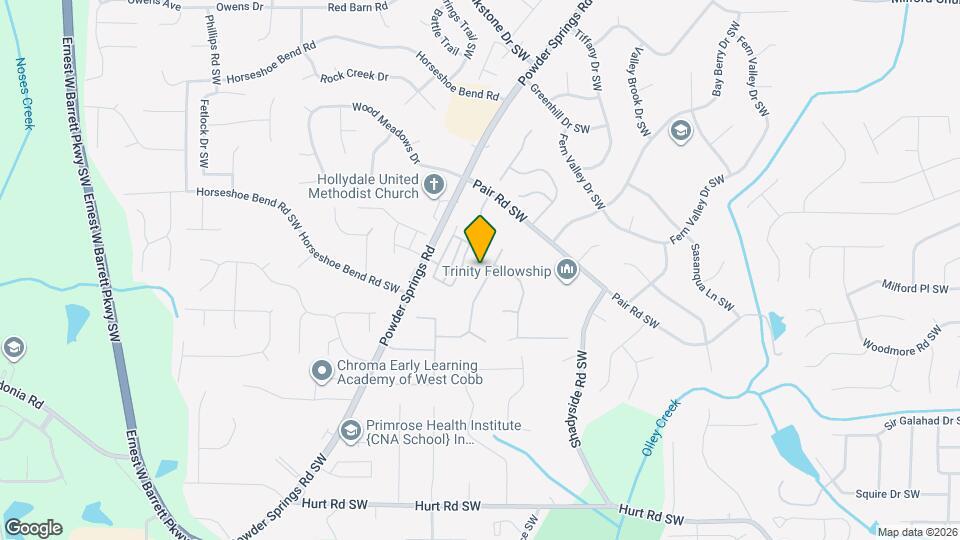 3094 Perch Overlook SW Map and Location Details