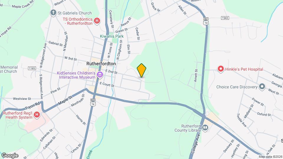 285 E 2nd St Map and Location Details