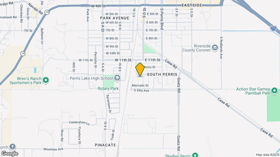 1361 Galeria Wy Map and Location Details