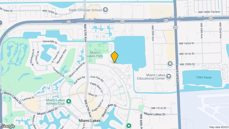 15569 N Miami Lakeway Map and Location Details