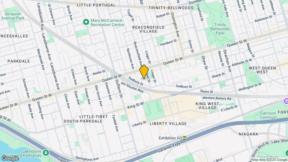 170 Sudbury St Map and Location Details