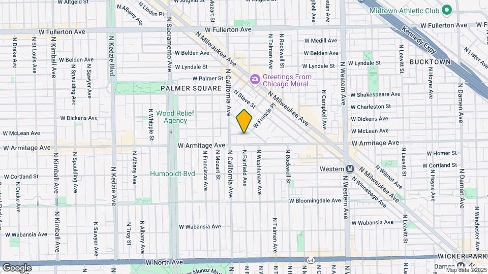 2765 W Francis Pl-Unit -1 Map and Location Details