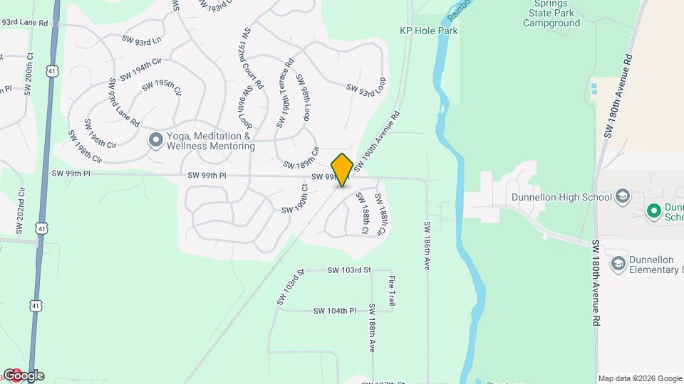 10152 SW 188th Cir Map and Location Details