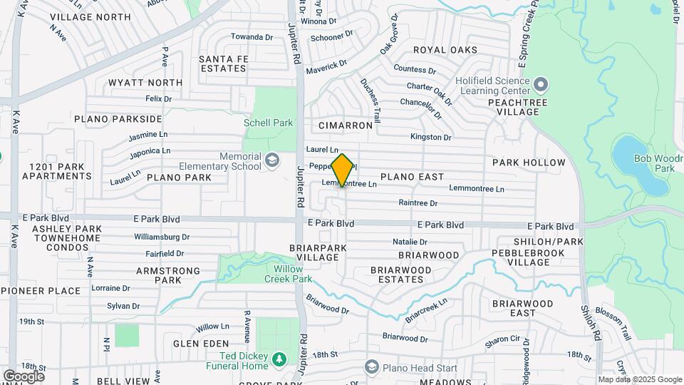 2605 Trailridge Dr Map and Location Details
