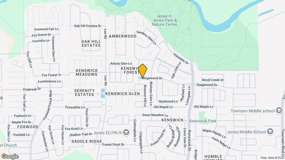8110 Stagewood Dr Map and Location Details