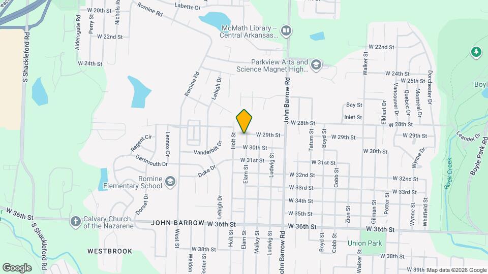 2906 Elam St Map and Location Details