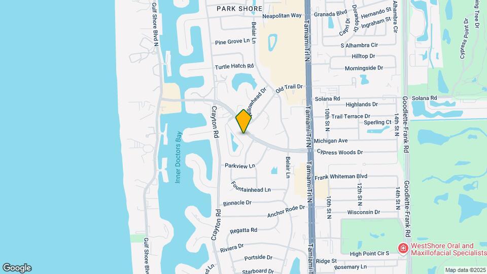646 Park Shore Dr Map and Location Details