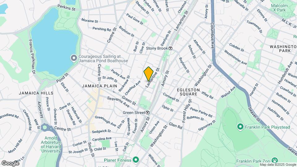278 Lamartine St, Unit 2 Map and Location Details