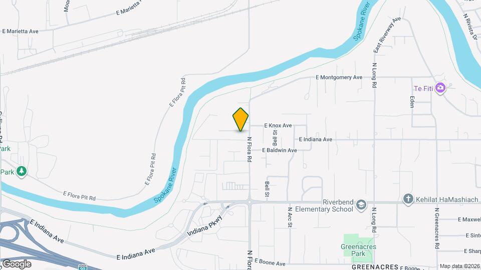 17020 E Knox Ln Map and Location Details